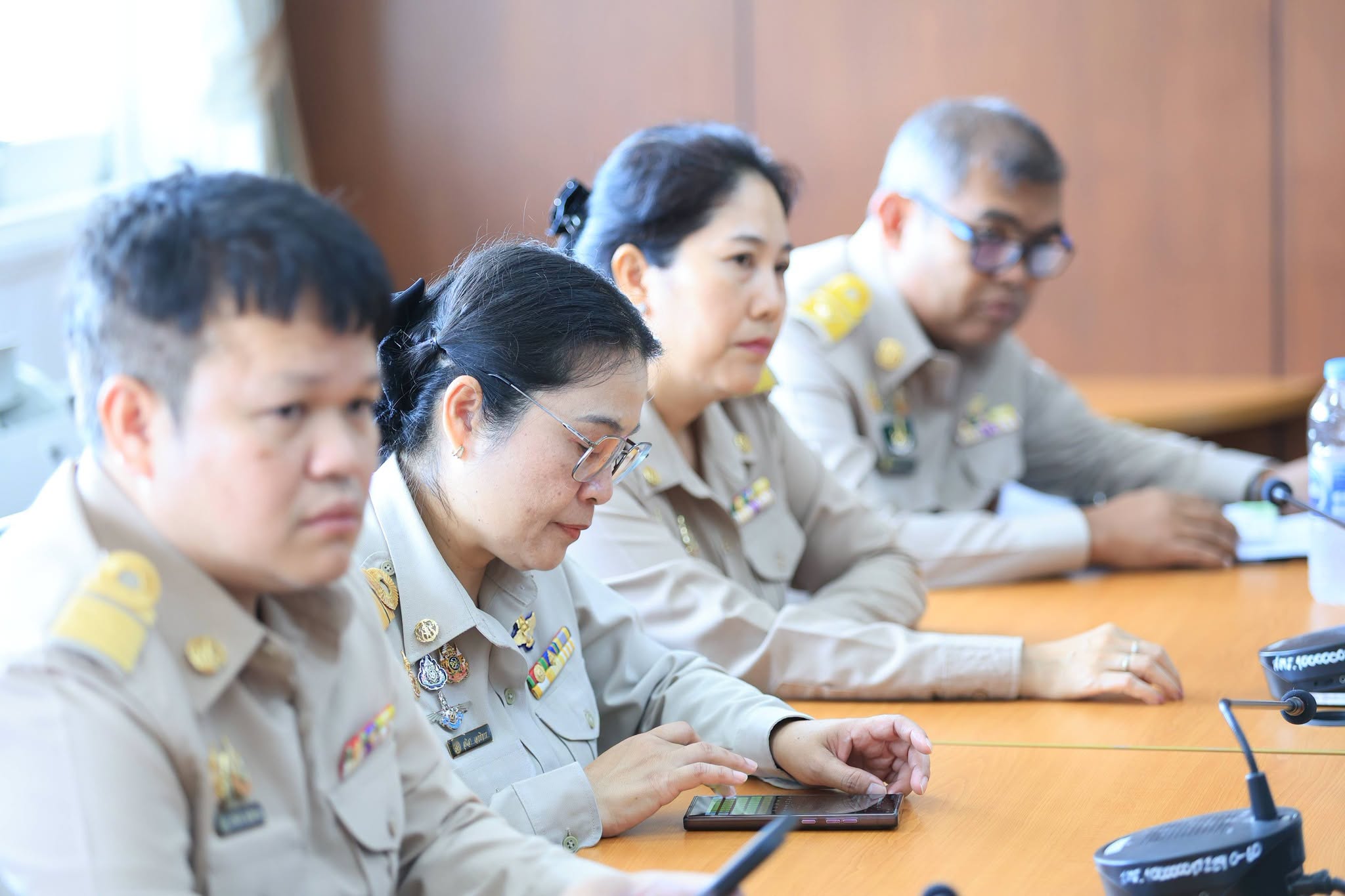 title - คณะผู้บริหาร ส.ป.ก. แสดงความยินดี เนื่องในโอกาส ปลัดกระทรวงเกษตรและสหกรณ์ เข้ารับตำแหน่งใหม่